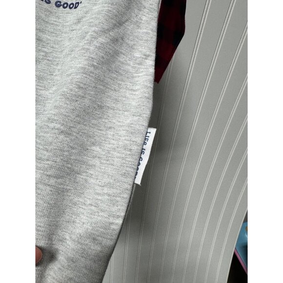 Life is Good Dog Christmas Romper Hat Set Bodysuit Unisex Infant Size 0-3mo - Picture 4 of 6